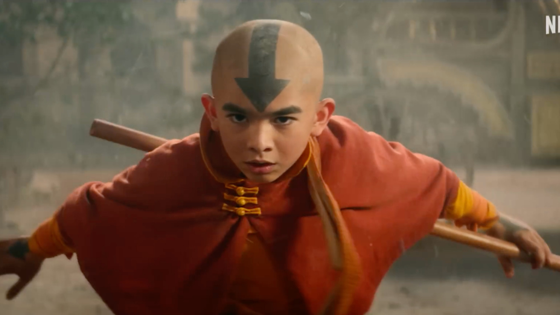 Fotograma de «Avatar: a lenda de Aang» de 2024.