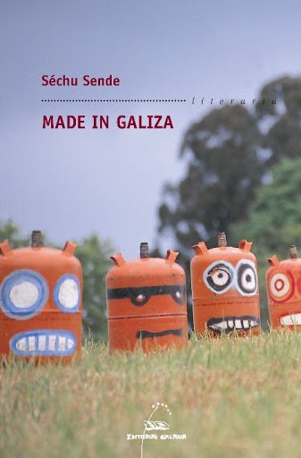Capa do libro "Made in Galiza" de Séchu Sende.